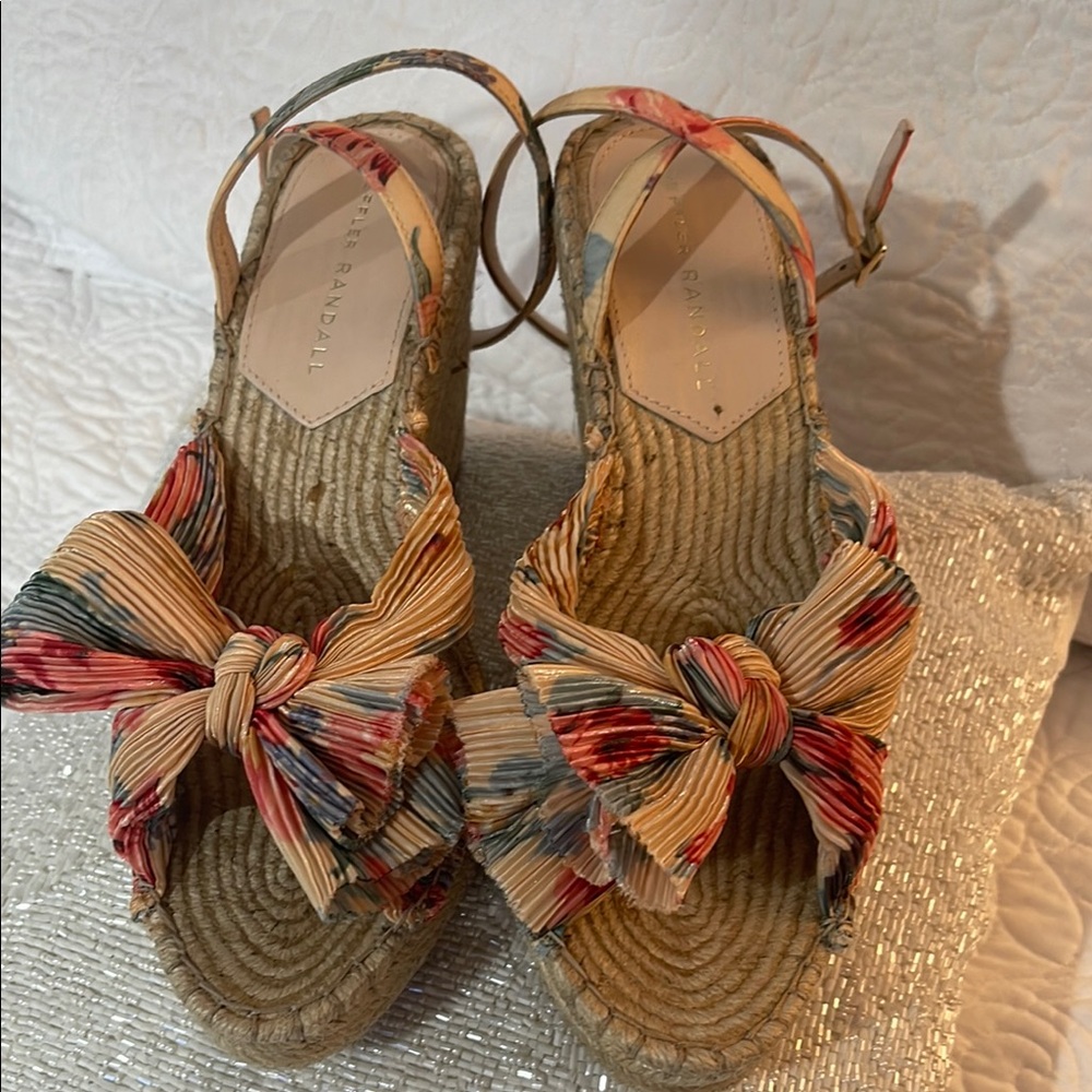 Loeffler Randall Women's Multicolor Espadrille Sandals